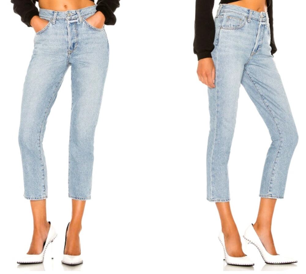 NWT Lovers + Friends Bradley Hi-Rise Crop Skinny Jeans Size 29 (#LFJ127-U19)